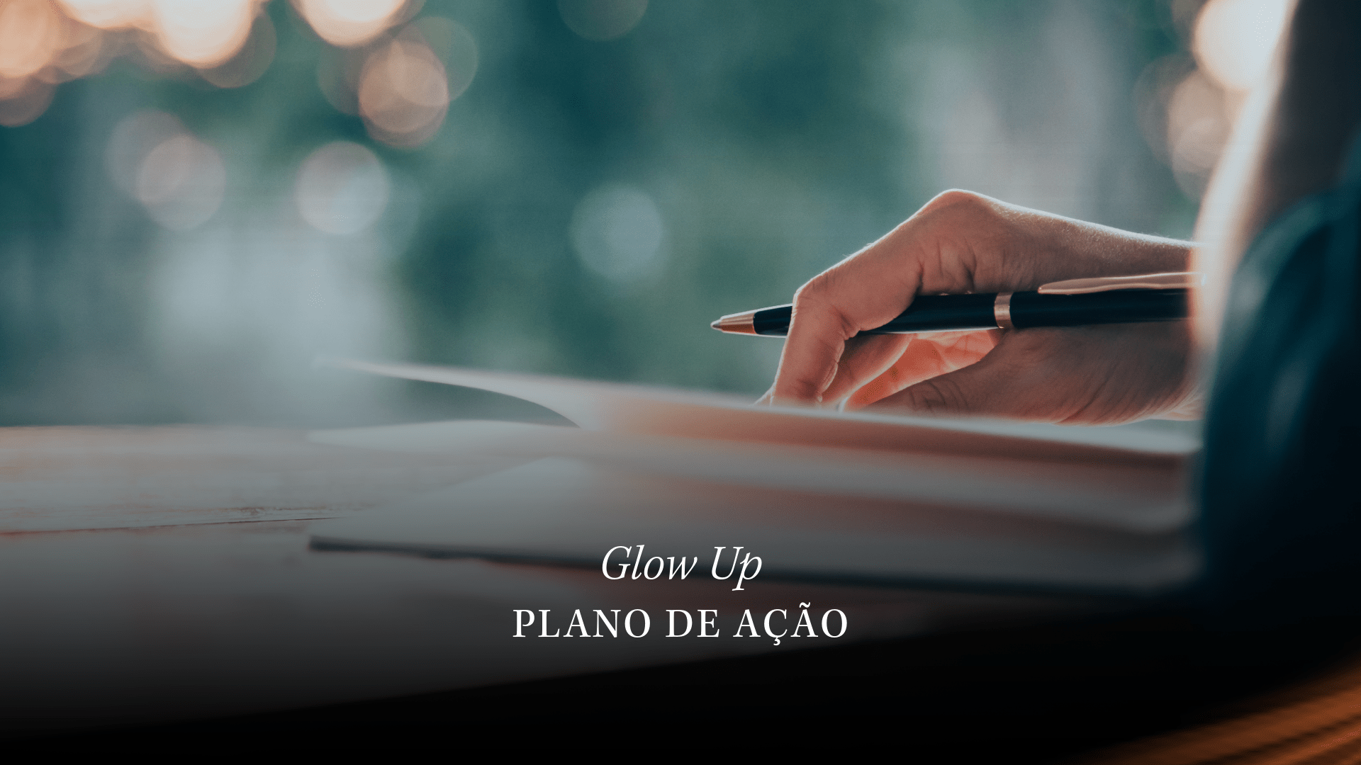 Imagem ilustrativa de módulos de aulas do curso Glow Up