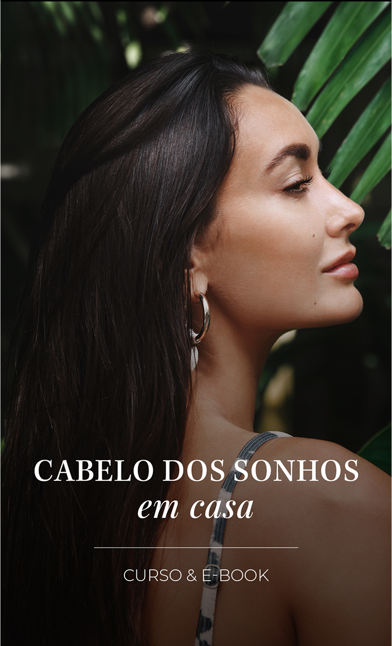 Cabelo dos sonhos em casa_